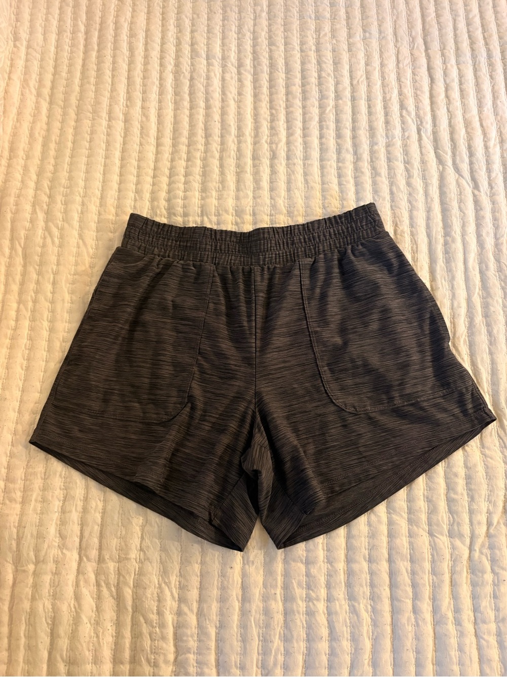 All in Motion Women's Athletic Lounge Shorts in Heather Charcoal - Size XS